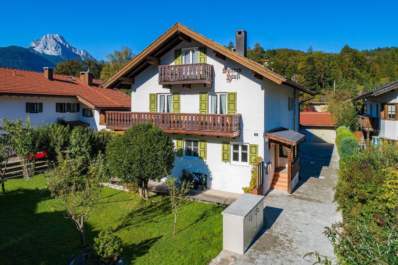 Ferienwohnung Sonnenhaeusl Mittenwald Exterior photo